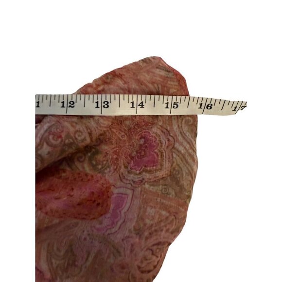 NWT‎ Strapless Arianne Dress Misa Los Angeles Paisley Pink Chiffon Size M - Picture 10 of 16